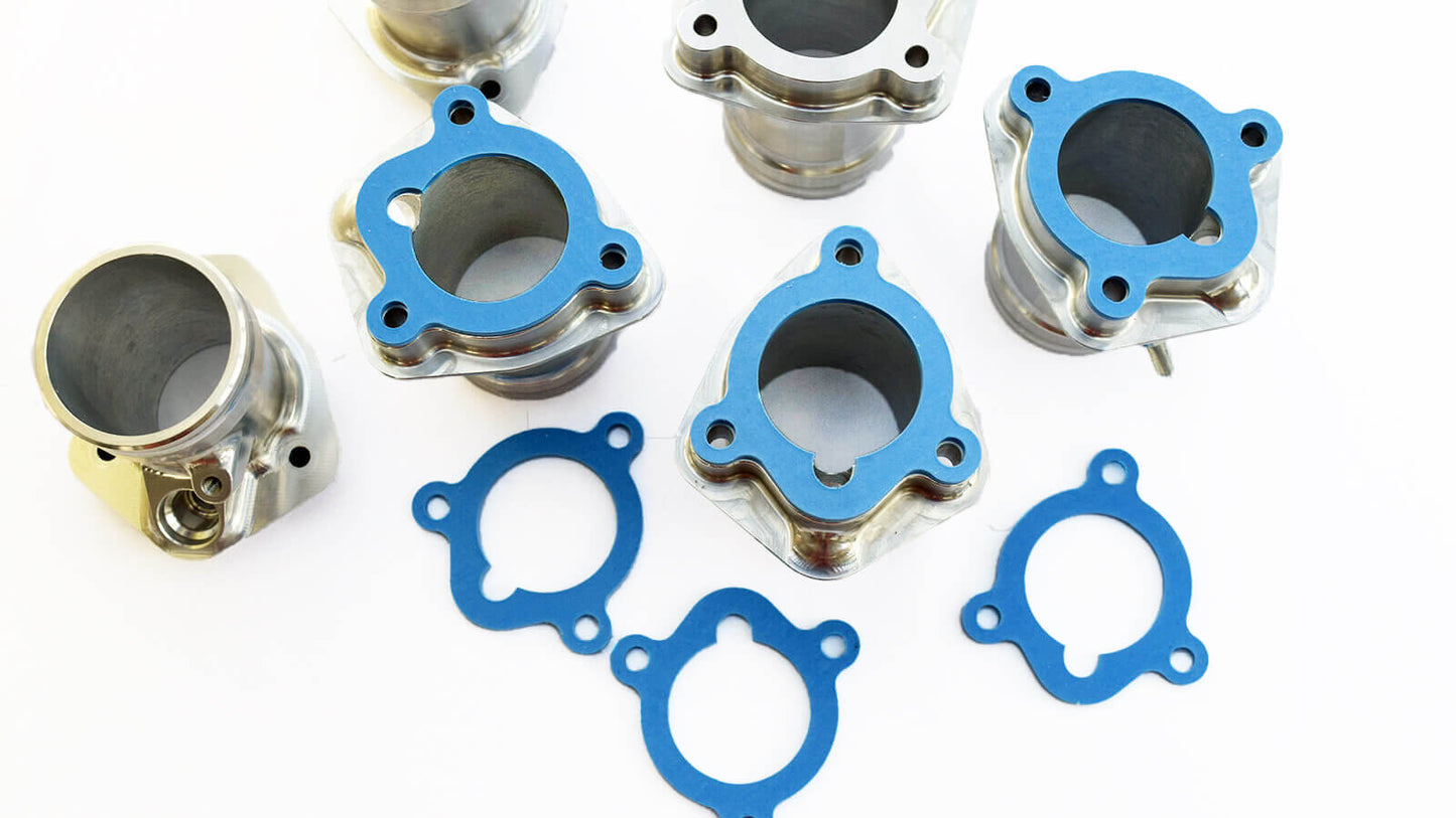 Billet Intake Runners for Porsche 964/993 to GT3 with blue seals