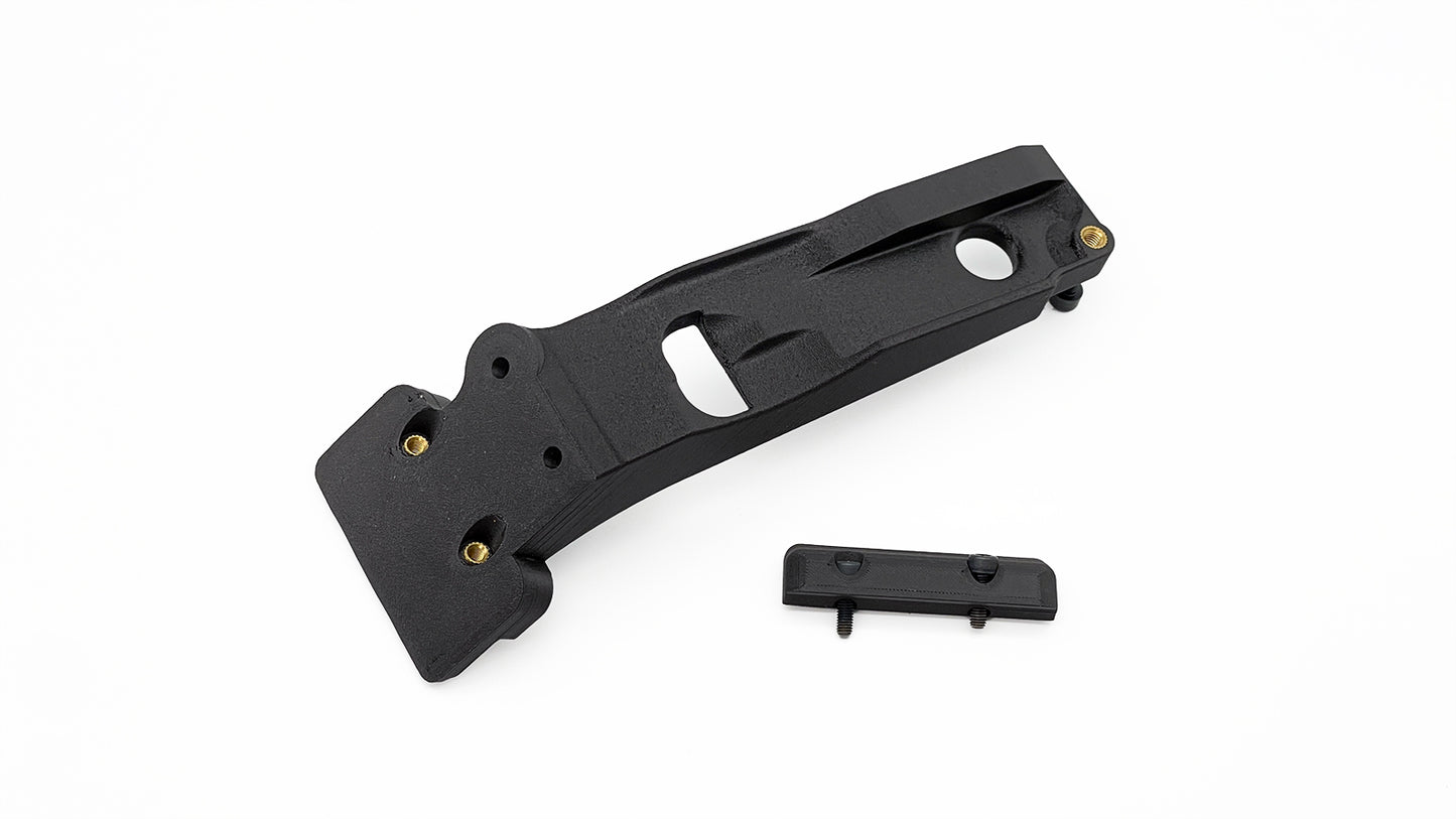 Drive by Wire Pedal Adapter for Multi Porsche Models on Pedal tilt disassembled bottom side
