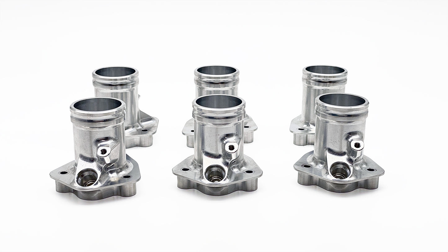 Billet Intake Runners for Porsche 964/993 mix without seals 6st