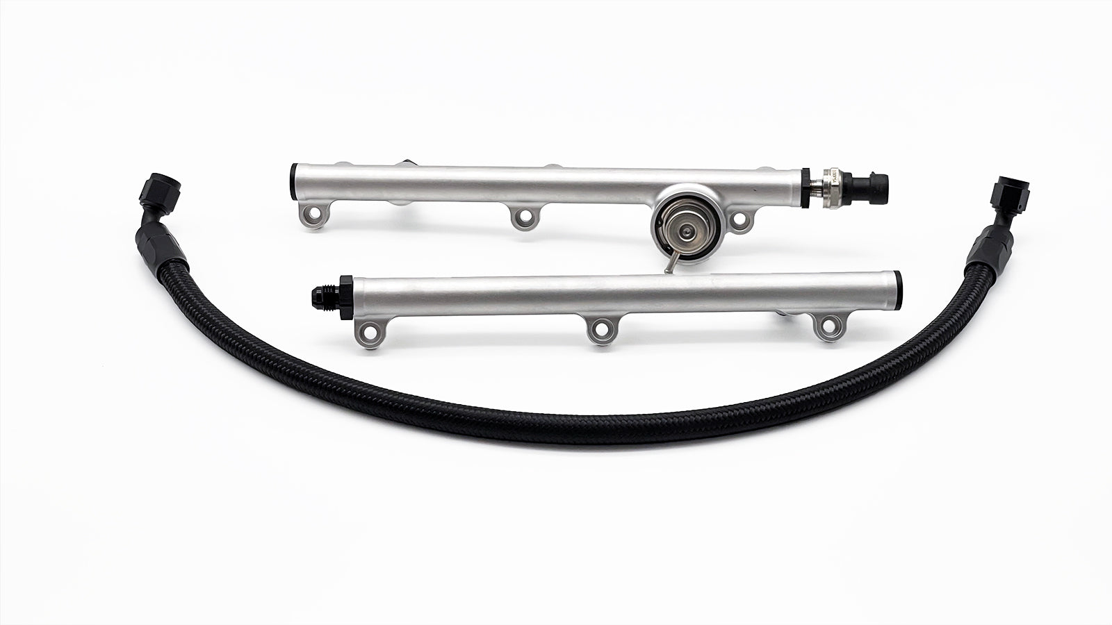 IslandWorks Precision Fuel Rail & Regulator disassembled